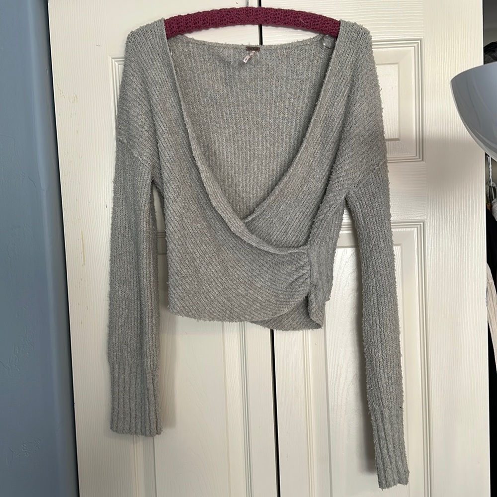 Free People cropped sweater